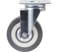 Колесо ООО ПКФ Сварком 75мм поворотное,серая резина (1 шт.) k00014271