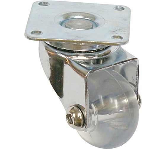 Колесо ООО ПКФ Сварком 50мм прозрач. неповоротное,(уп/2шт.) k00009224 1