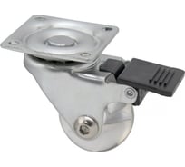 Колесо ООО ПКФ Сварком 35мм прозрач. тормоз (1 шт.) k00009442