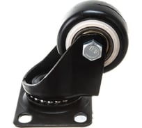 Колесо ООО ПКФ Сварком 40мм поворотное, черная резина (1 шт.) k00010244