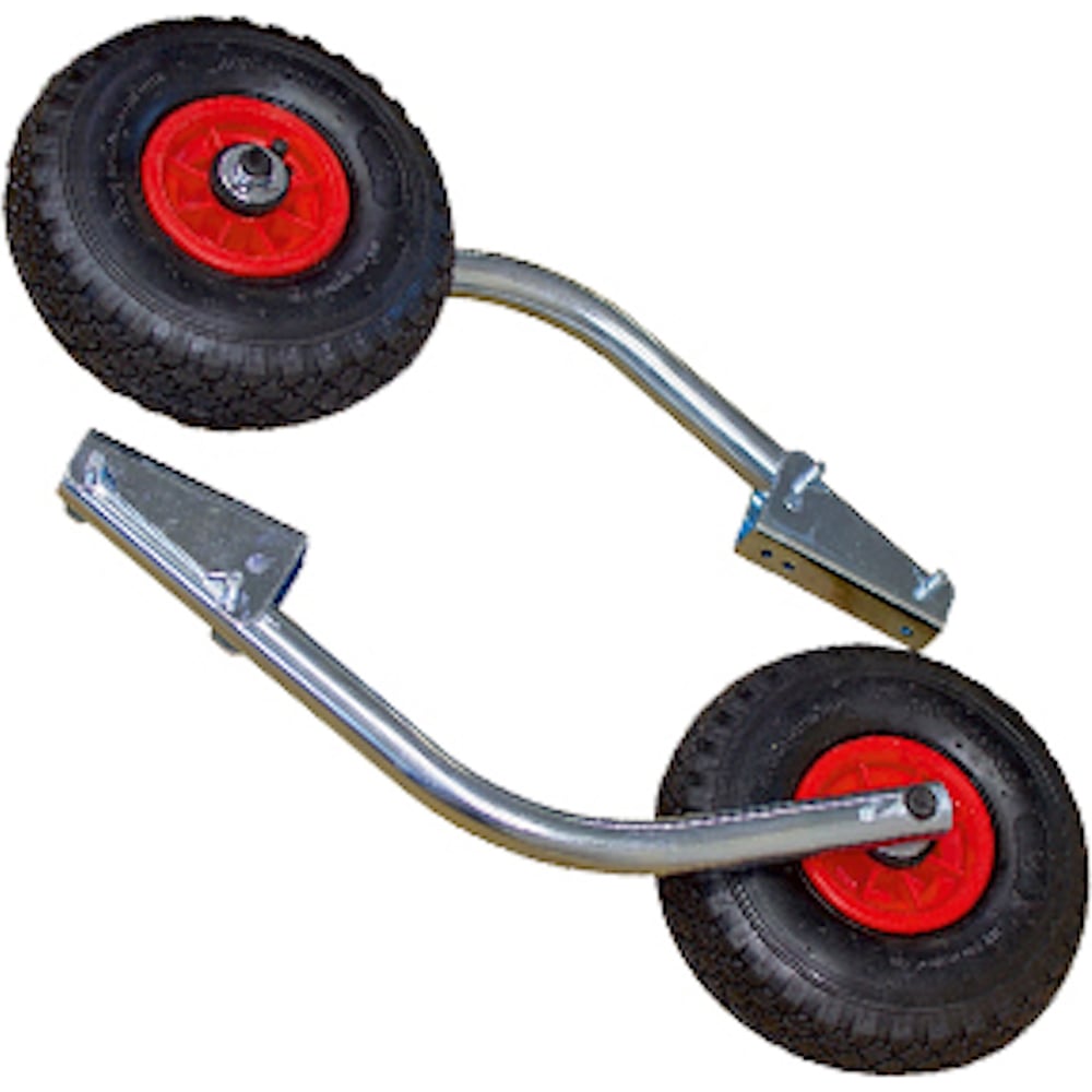 Транцевые колеса быстросъемные (ТМНД; 120 кг; 260 мм; оцинкованная ...