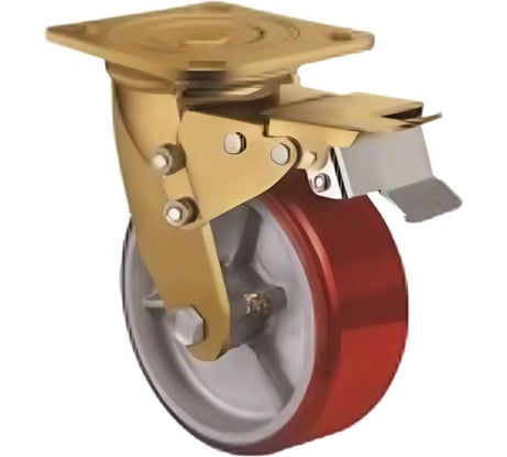 Опора поворотная с тормозом Inford A41 VIBT 150SB6