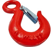 Крюк с проушиной UVE 320A с защелкой, 1 тн (уп. 4 шт) 1106