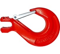 Крюк с вилочным креплением и защелкой UVE 13 мм, 8 кл., 5,3 тонны 0268