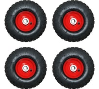 Комплект колес (4 шт; 250 мм) RUSKLAD 250 пневмо ТПО/ТПОБ (4шт)