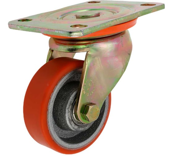 Колесо с поворотной платформой EMES 2 штуки ED01VBP100X35.2 1