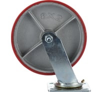 Колесо Caster 250 мм, большегрузное, поворотное, полиуретановый обод SCp80-LS