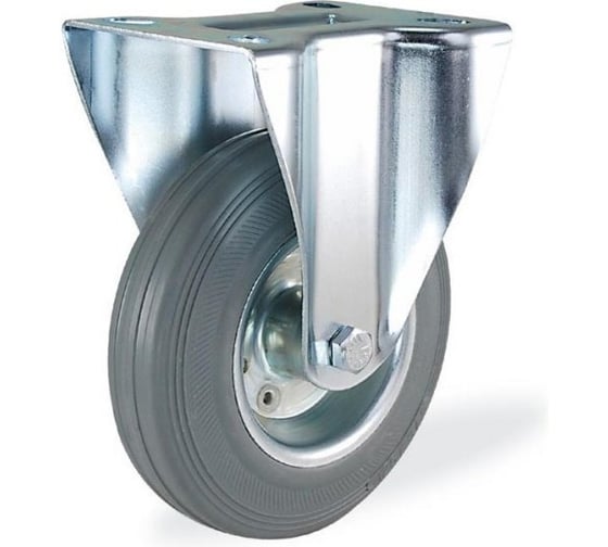 Неповоротная колесная опора KAMA 150 мм, 3307-SES-150 1