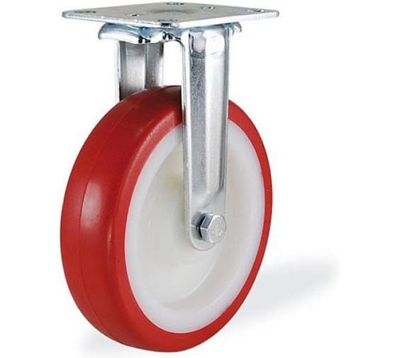 Неповоротная колесная опора KAMA 150 мм, 2807-PUB-080 1