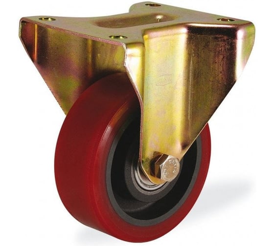 Неповоротная колесная опора KAMA 100 мм, 4107-KOR-100 1