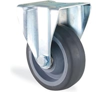 Неповоротная колесная опора KAMA 125 мм, 3807-CTR-125