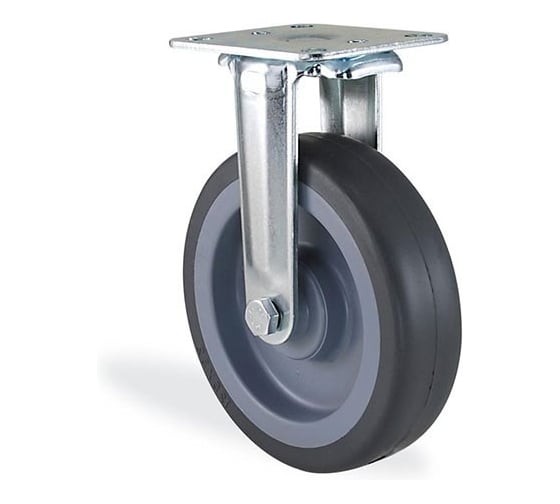 Неповоротная колесная опора KAMA 150 мм, 2807-MTB-150 1