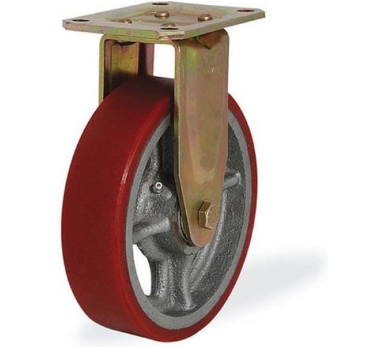 Неповоротная колесная опора KAMA 150 мм 4107-DOR-150 1