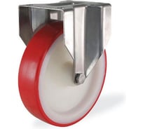 Неповоротная колесная опора с площадкой KAMA S-3207-PUB-150