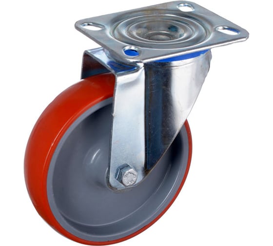 Поворотная колесная опора KAMA площадка, 125 мм KAMA K-3302-PUS-125 1