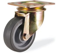 Поворотная колесная опора KAMA площадка, 150 мм KAMA 3602-CTR-150