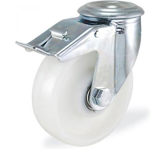 Поворотная колесная опора с тормозом KAMA 150 мм 3800-RPR-150-F18 1