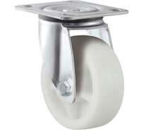 Колесная опора Inford поворотная с панелью усиленная полиамидная E31 NNBL 100 S