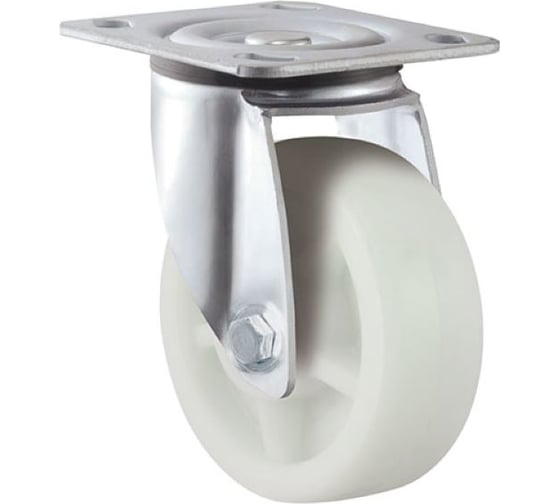 Колесная опора Inford поворотная с панелью усиленная полиамидная E31 NNBL 100 S 1