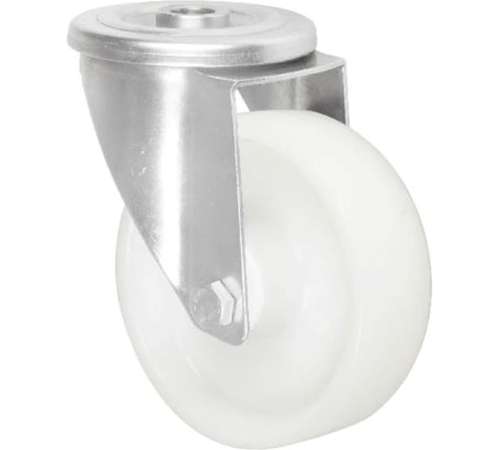 Колесная опора Inford поворотная нержавеющая под болт E22 NNLM 080 H 1