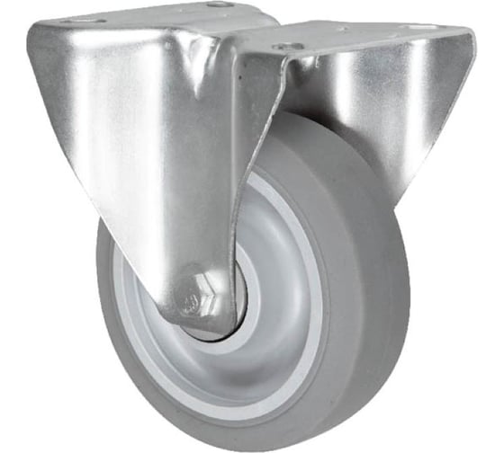 Колесная опора промышленная неповоротная с панелью крепления Inford E23 XPBU 160 R E23 XPBU 160 R 1