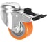 Колесная опора аппаратная под болт с тормозом усиленная E11 VIBE 050 HB4 Inford 00-80263578 1