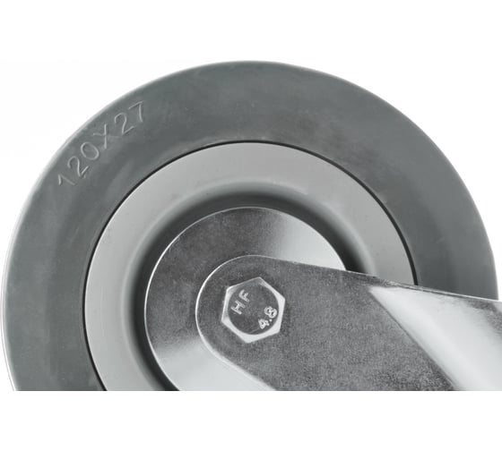 Колесо аппаратное SChg 55 120 мм, поворотное, отверстие под болт А5 1000374