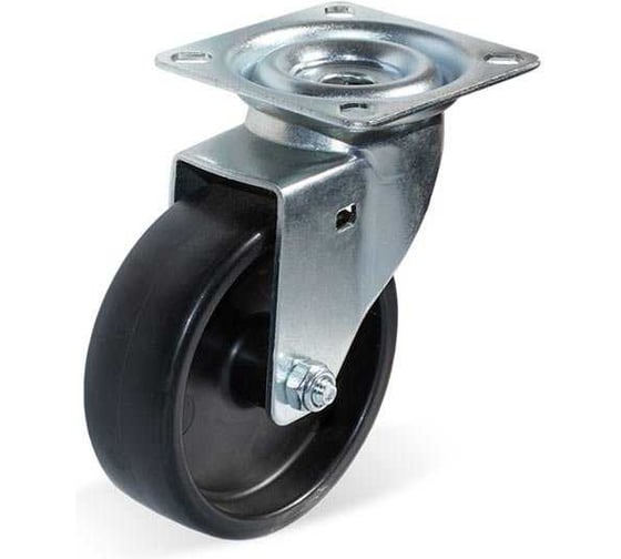 Поворотная колесная опора KAMA площадка, 75 мм 1702-MMB-075 1