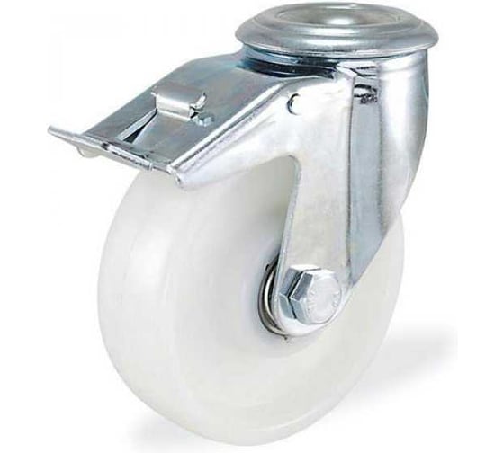 Поворотная колесная опора KAMA с тормозом, 100 мм 3800-RPR-100-F18 1