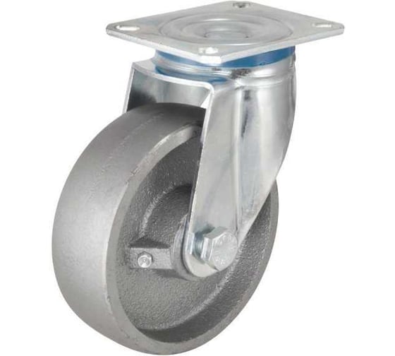 Поворотная колесная опора KAMA площадка, жаростойкая, 150 мм 3802-DDB-150-HT 1