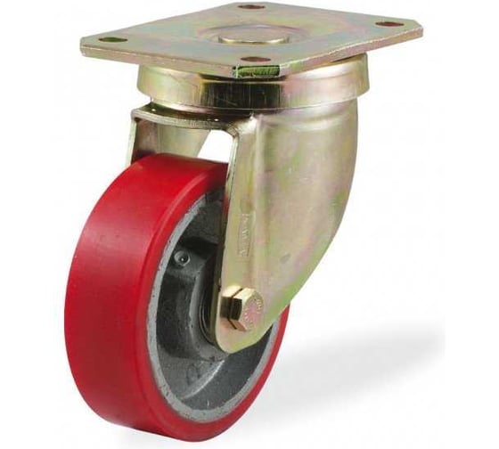 Поворотная колесная опора KAMA площадка, 150 мм 4102-DOR-200 1