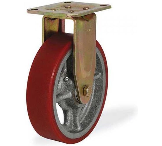 Неповоротная колесная опора KAMA 80 мм, 4107-DOR-080 1