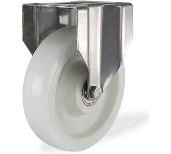 Неповоротная колесная опора KAMA из нержавеющей стали S-3207-RPR-150 1