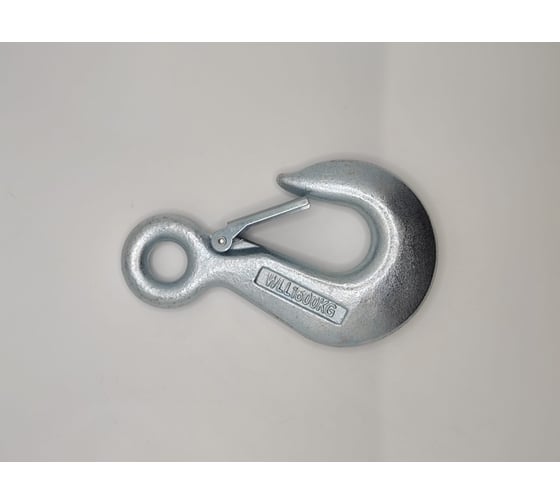 Крюк такелажный с фиксатором Крепстор М1600 КТ DIN 689, 1 шт 4665316995400 1