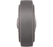 Колесо под ось Стелла-техник 150мм, грузоподъемность 250кг, термопластичная серая резина, полипропилен N48150TPRSW