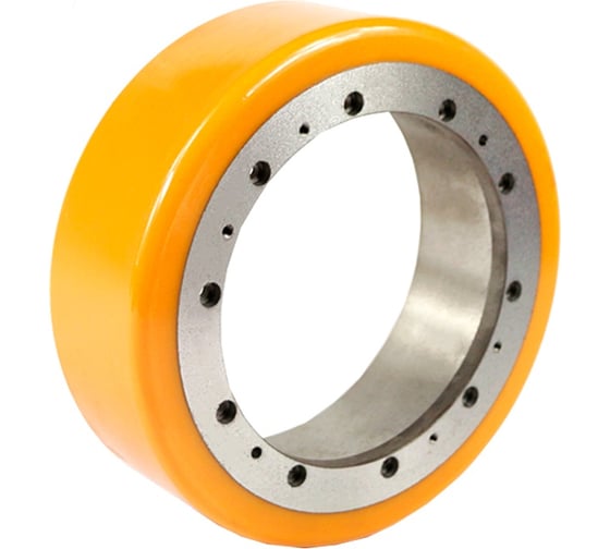 Ведущее колесо для штабелёра Stravitel 252*88*165 мм, бандажное, 10 отверстий VU252/88/165/10/7 1