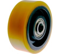 Колесо для штабелёра Stravitel 160*55/60 мм, центральное отверстие 47 мм (обод сталь, шинка полиуретан) ks05