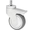 Колесная опора с резьбовым стержнем М10х25 c тормозом D13 XPAE 075 TB4 Inford 00-80263456 1