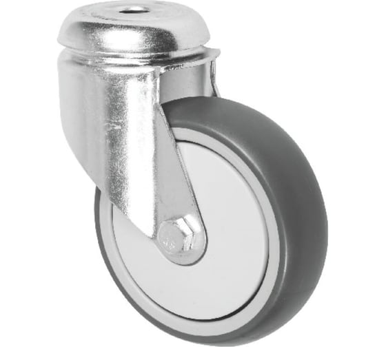 Колесная опора Inford под болт для покупательских тележек S25 TPAJ 125 H 1