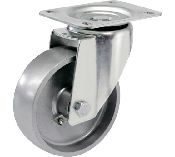 Поворотная колесная опора Kolesa-opori SCss 42 чугунная д.100 SCss42