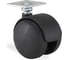 Поворотная колесная опора KAMA площадка, 40 мм 1802-MMB-040 1
