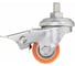 Колесная опора Kolesa-opori 903035 SB полиуретановая, с тормозом, с болтом м10 д35 903035SB 2