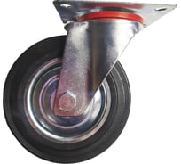 Колесо SAMGRUPP для строительных лесов поворотное с подшипником 160 мм 12 шт SAMC-027001160-12