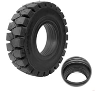 Шина цельнолитая с буртом WILMART 7.00-12/5.00 CHAOYANG (CL403S) PR5 7.00-12(CL403S)FF
