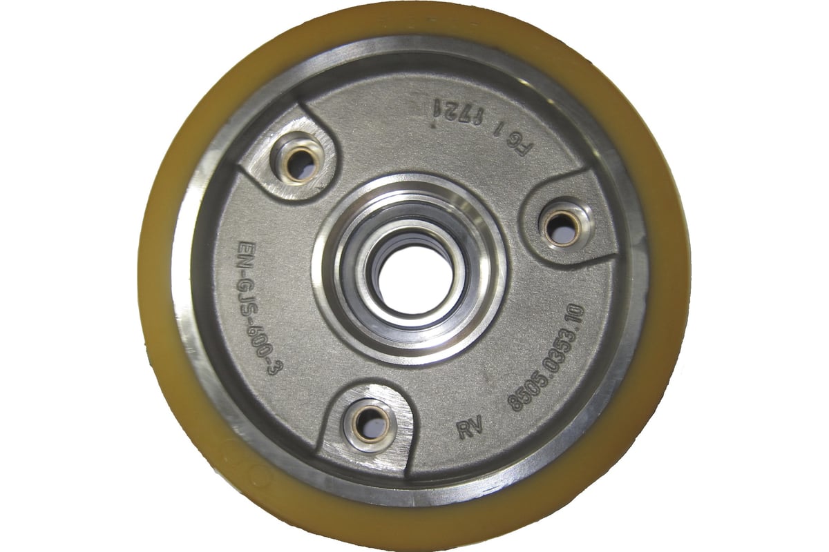 Колесо грузовое для штабелеров Rocla (285 мм; 3390 кг; чугун/вулколлан ...