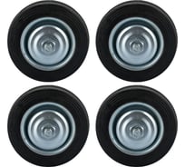 Набор колес Caster 85мм, без кронштейна, 4шт C93-Н