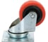 Набор колес Caster 2шт./50мм поворотные, полиуретановые. 33050PU-Н 4
