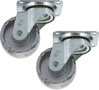 Набор колес Caster 2шт./50мм стальные, поворотные. 23050C-Н