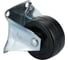 Набор колес Caster 8шт./50мм неповоротные, черная резина 23050F-Н 3