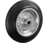 Колесо под ось Стелла-техник грузоподъемность 230кг, резина, усиленное, металл, 4100-200